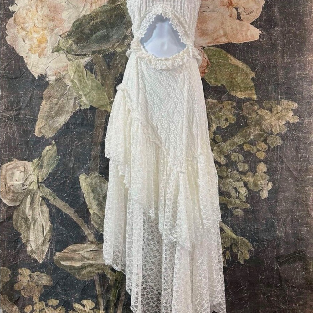 Free People Aspen Moon Maxi Dress Lace Dress - Picture 5 of 7